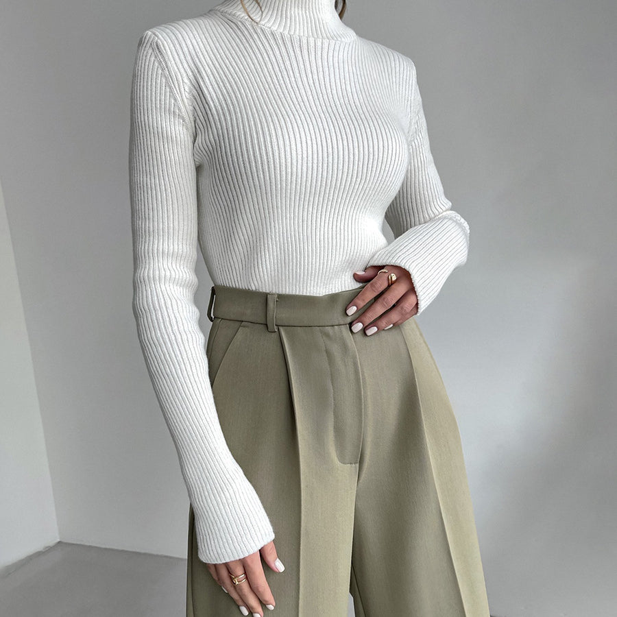 Sweater de cuello alto