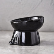 Plato alto para comida de mascota