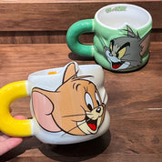 Taza de cerámica Tom y Jerry