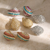 Aretes en diseño de gota