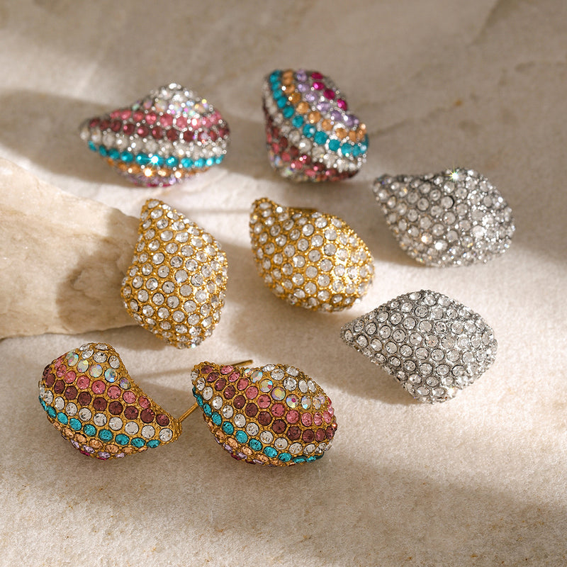 Aretes en diseño de gota