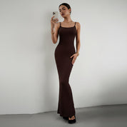 Vestido largo de tirantes - Dressygt