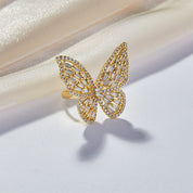Anillo con diseño de mariposa - Dressygt