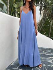 Vestido bohemio recto