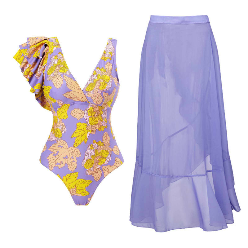 Conjunto de traje de baño y salida de baño