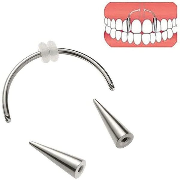 Piercing de colmillos