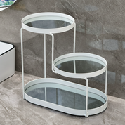 Organizador de acero inoxidable de 3 niveles