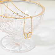Collar de mariposa dorada - Dressygt
