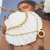 Collar doble de acero inoxidable - Dressygt