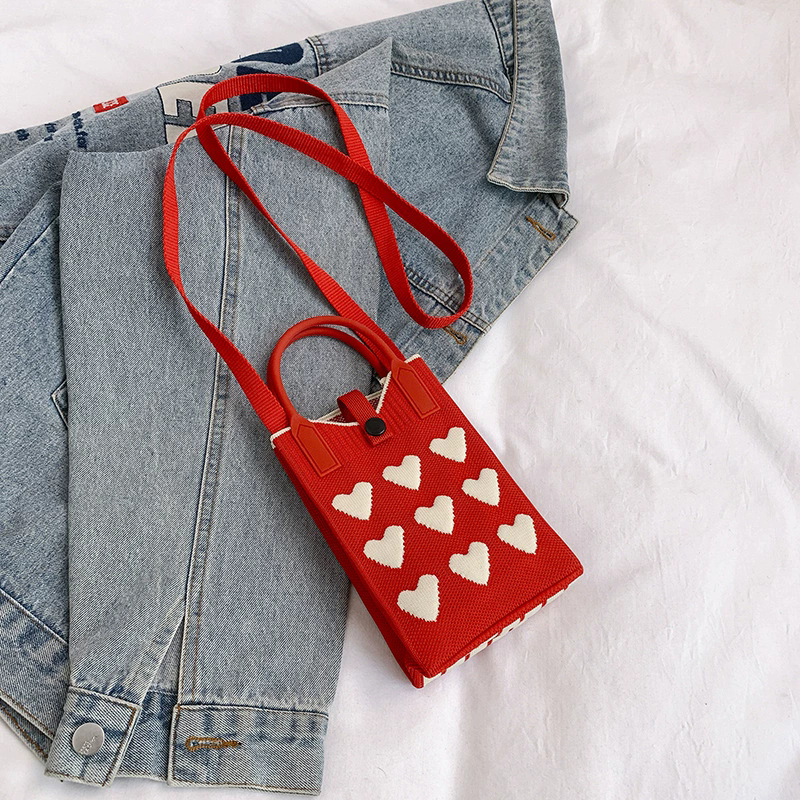 Bolso de corazones