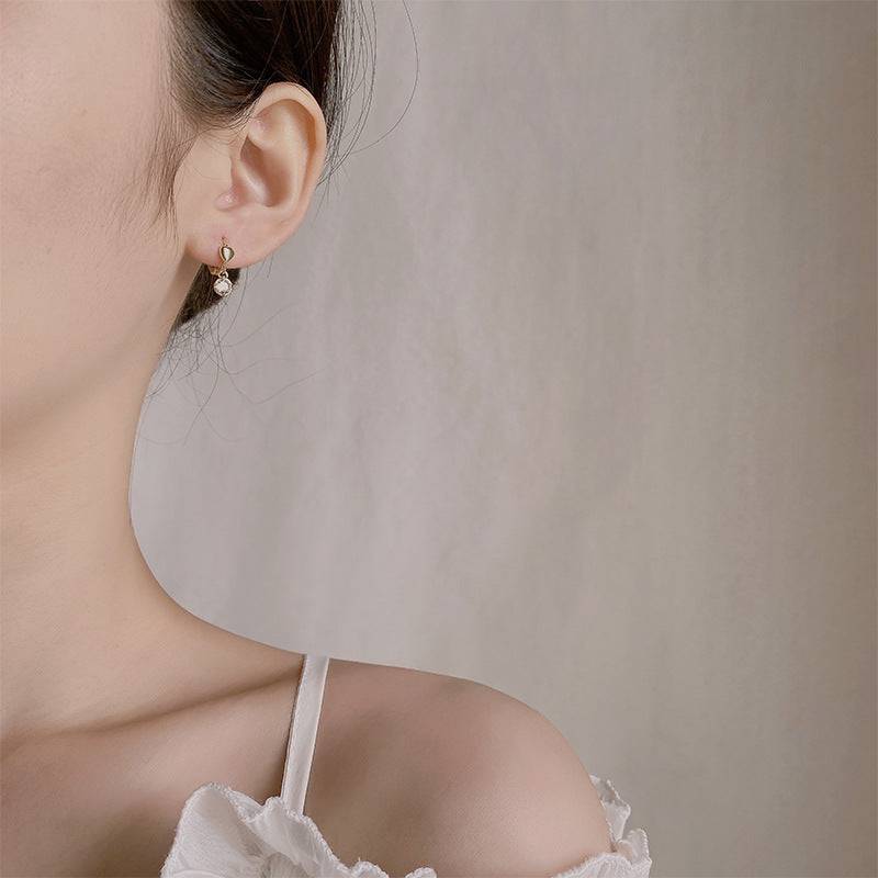 Aretes petit de diamante