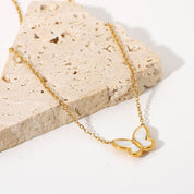 Collar de mariposa dorada - Dressygt