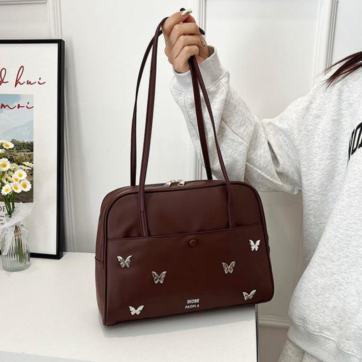 Bolso casual con mariposas para dama