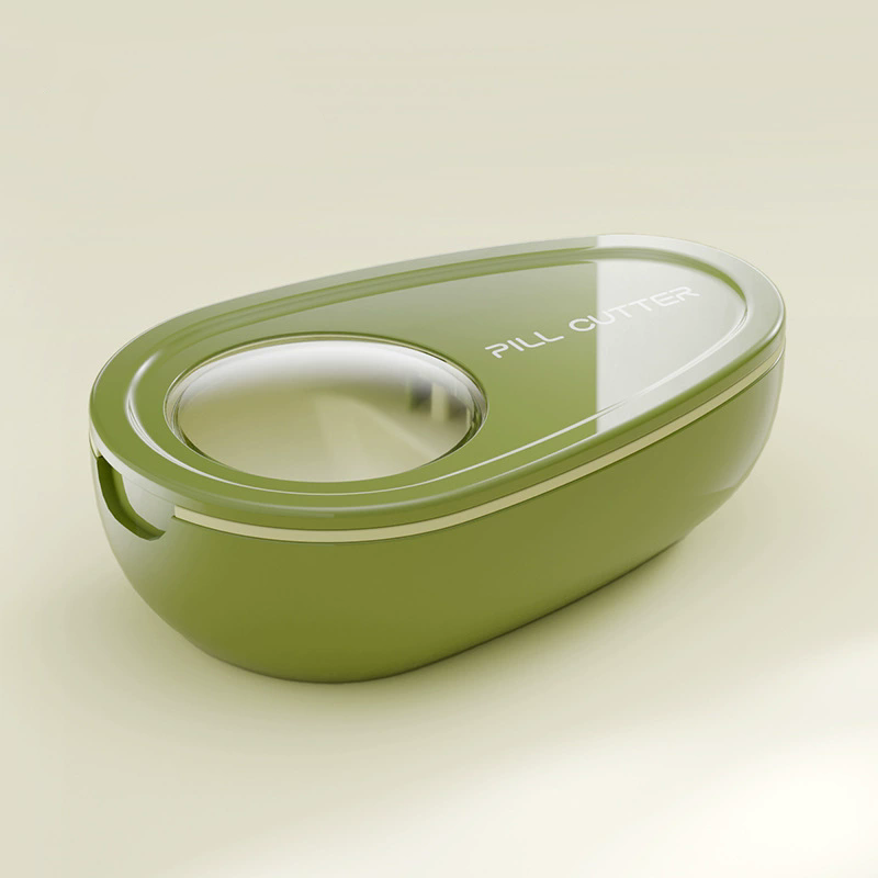 Pastillero de aguacate con cortador