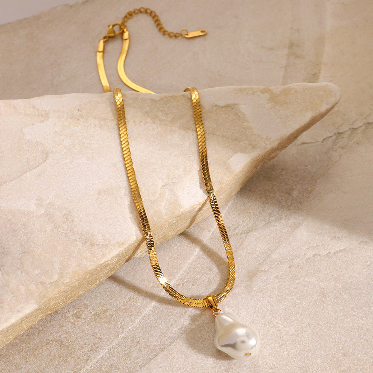 Collar con dije de perla - Dressygt