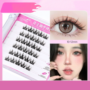 Pestañas postizas en racimos efecto natural - Dressygt