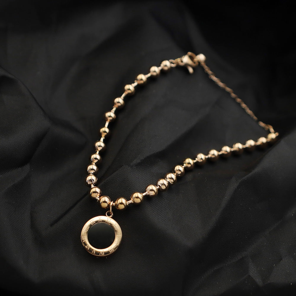 Pulsera con dije circular - Dressygt
