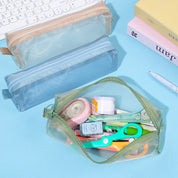 Estuche transparente multiusos