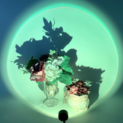 Mini luz proyectora sunset