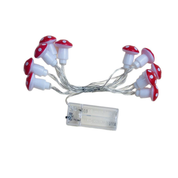 Set de luces con diseño de hongos