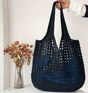 Bolso tejido tipo tote