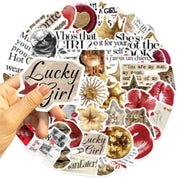 Set de 50 stickers estilo aesthetic