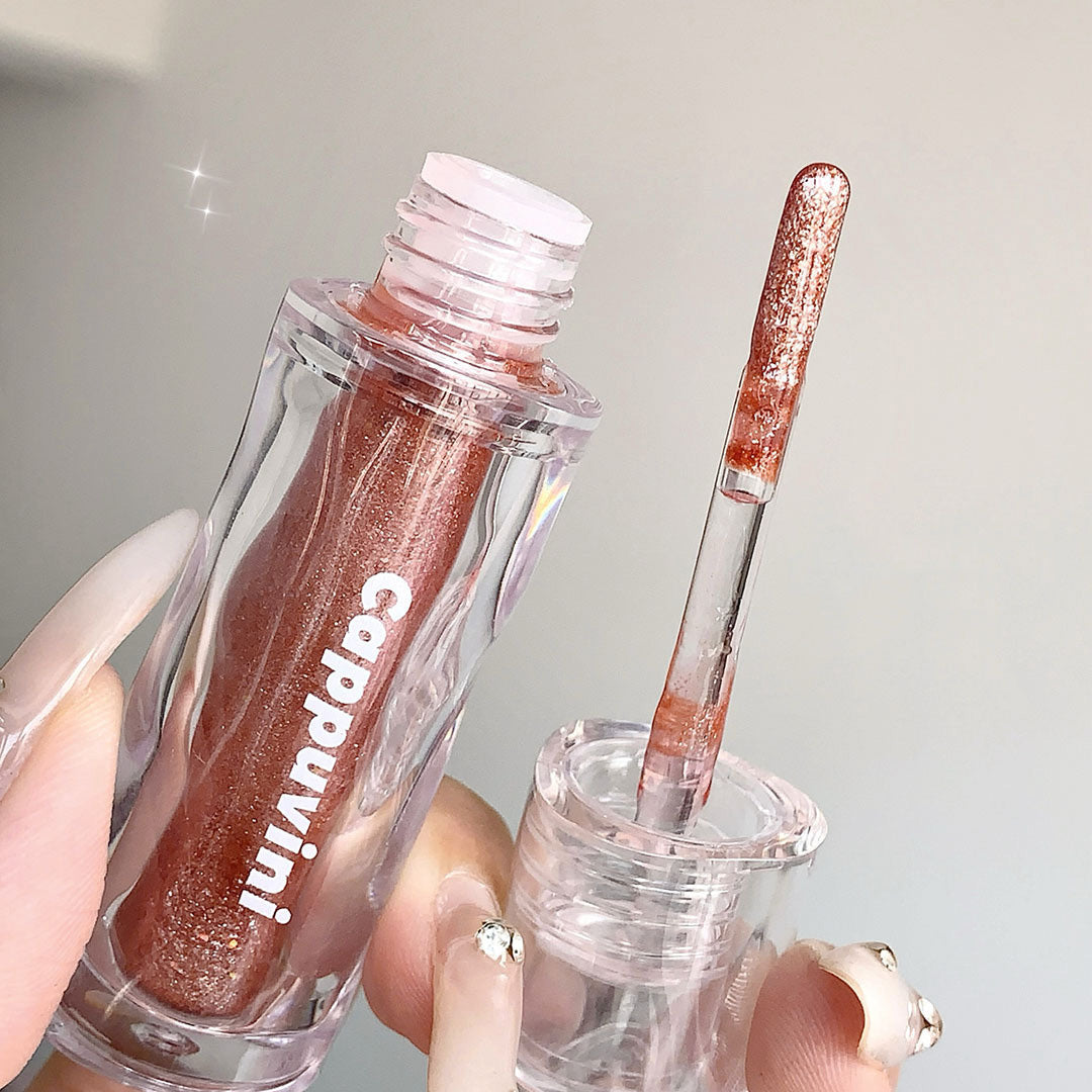Gloss labial glitter con color natural - Dressygt