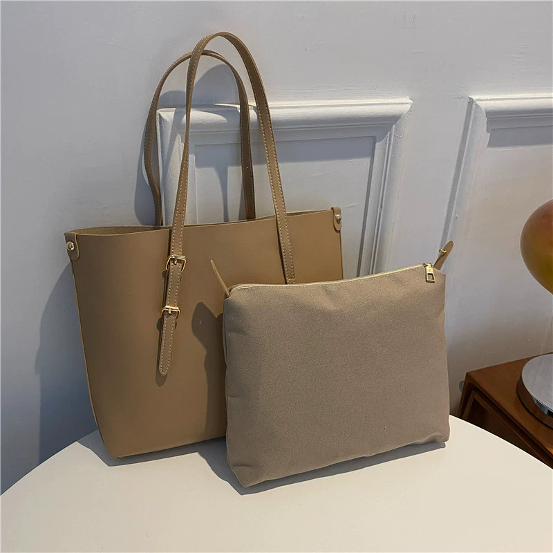 Tote bag doble con bolsa organizadora