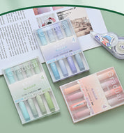 Set de resaltadores estilo gradual