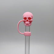 Protector de pajilla en forma de calavera