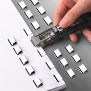Combo de engrapadora con clips a presión