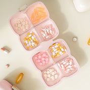 Pastillero en forma de flor