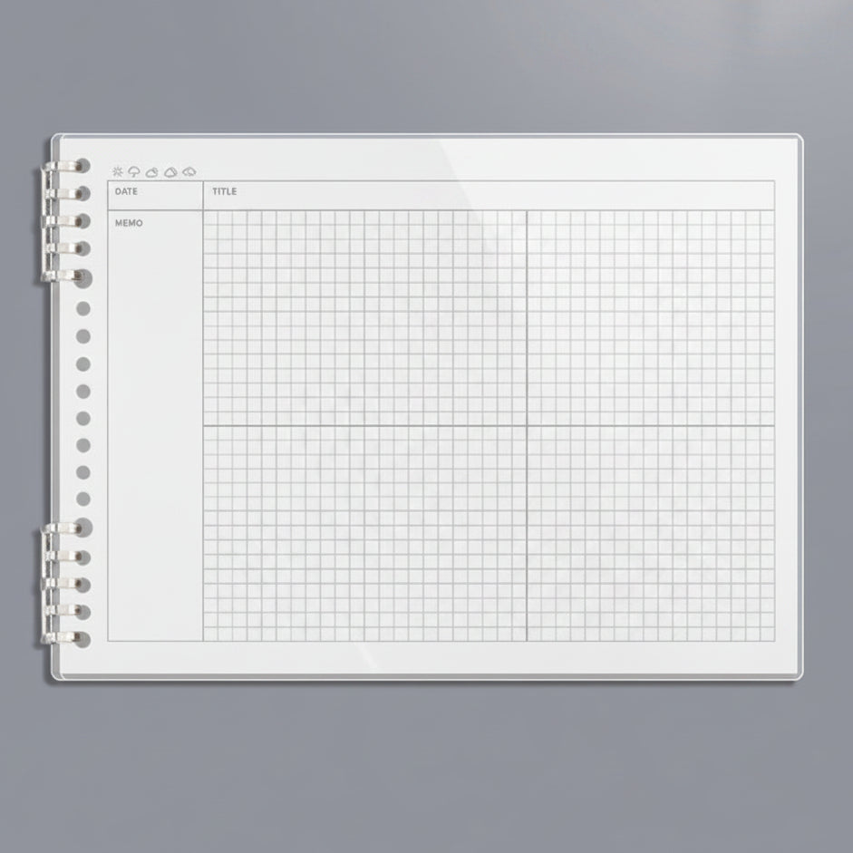 Agenda horizontal para recordatorios - Dressygt