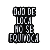 Pin decorativo con frase