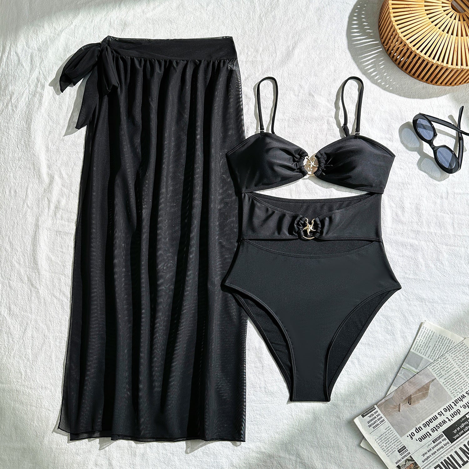 Traje de baño entero con falda - Dressygt