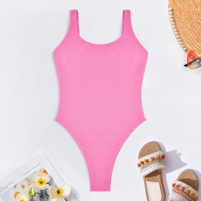 Traje de baño con textura