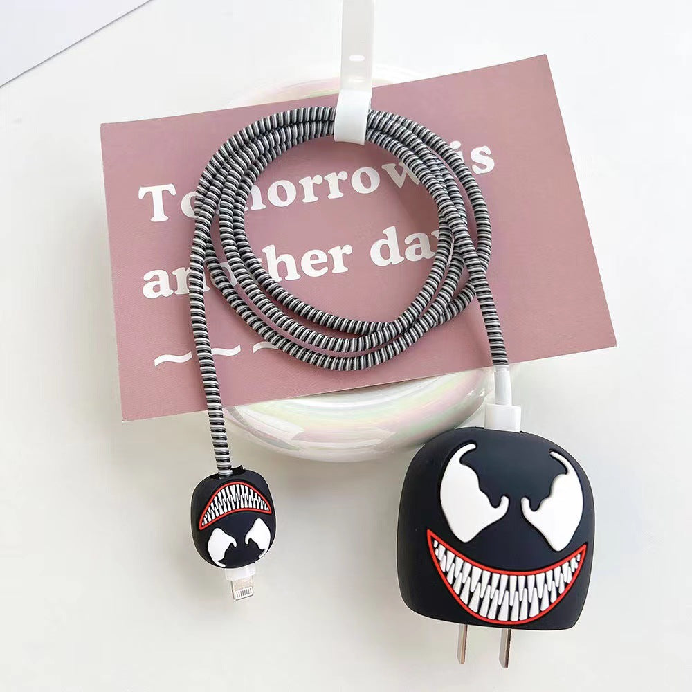 Protector de cable con diseños animados