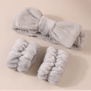 Set de banda y muñequeras para skincare