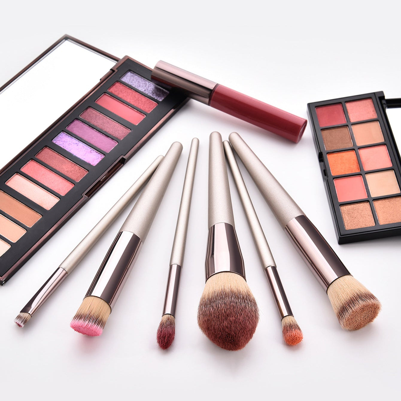 Set de 14 brochas de maquillaje con estuche - Dressygt