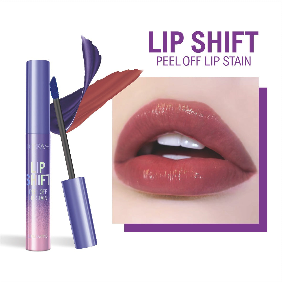 Tinta labial peel off waterproof - Dressygt