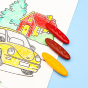 Crayones de cera ergonómicos para niños