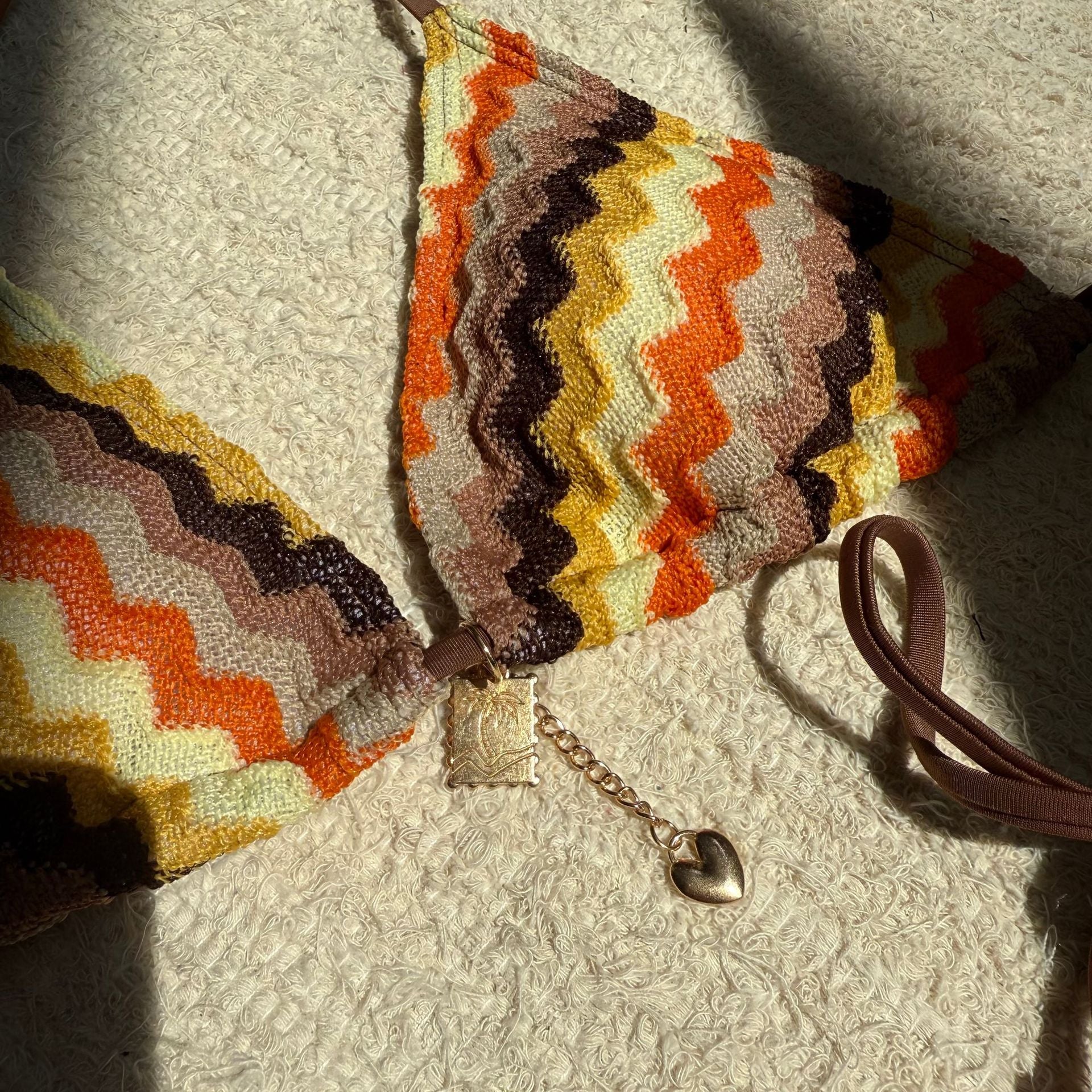 Traje de baño de dos piezas multicolor - Dressygt