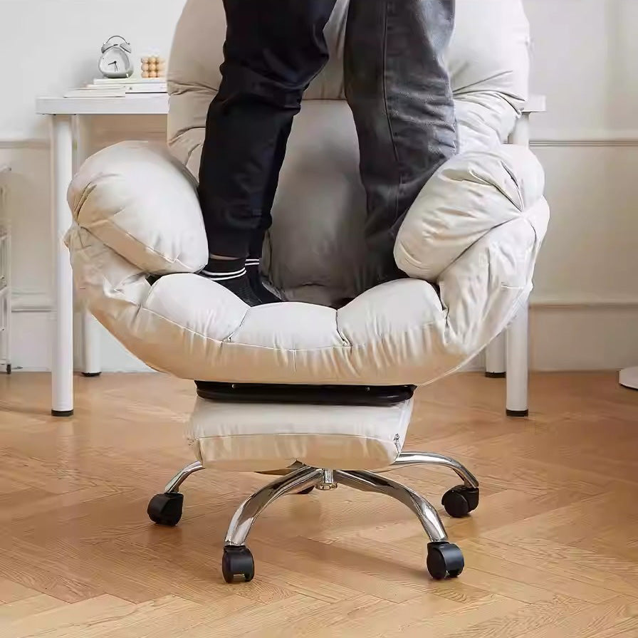 Sillón giratorio reclinable con ruedas - Dressygt