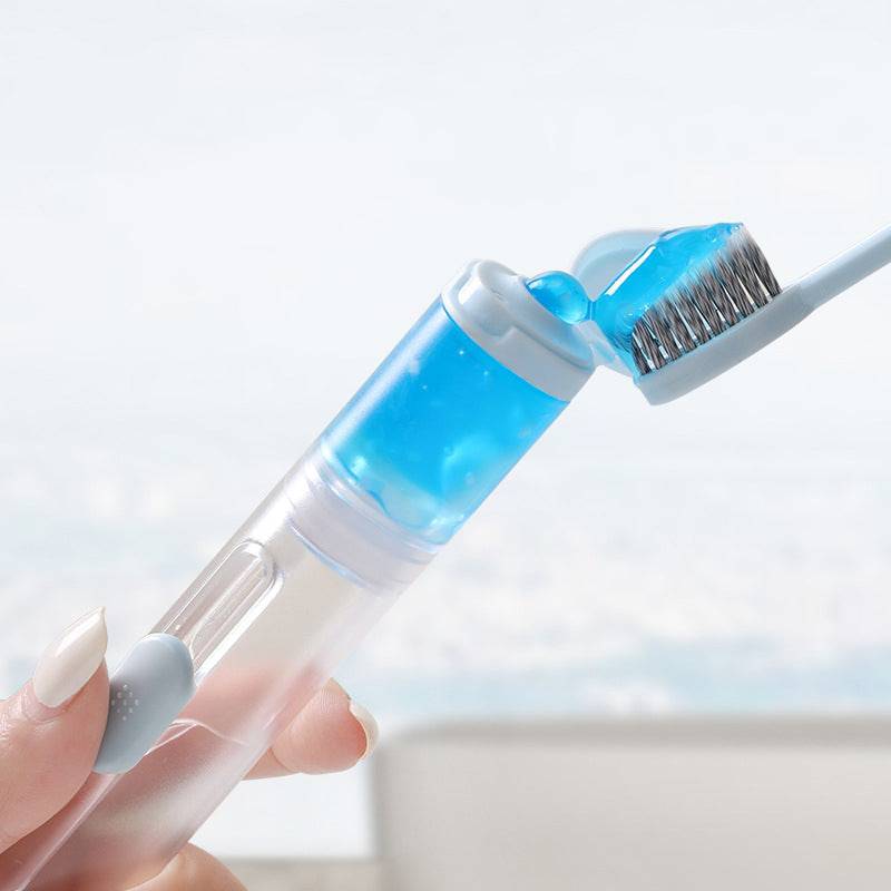 Cepillo de dientes 2 en 1 de viaje