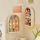 Estantería beige de pared