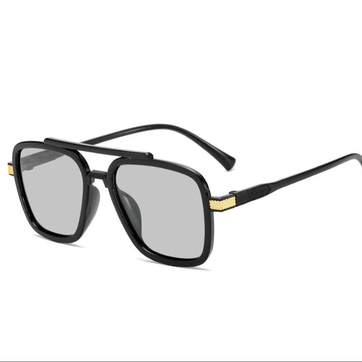 Lentes cuadrados de sol unisex