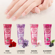 Set de 4 cremas hidratantes para manos - Dressygt