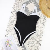 Traje de baño estilo retro color negro - Dressygt