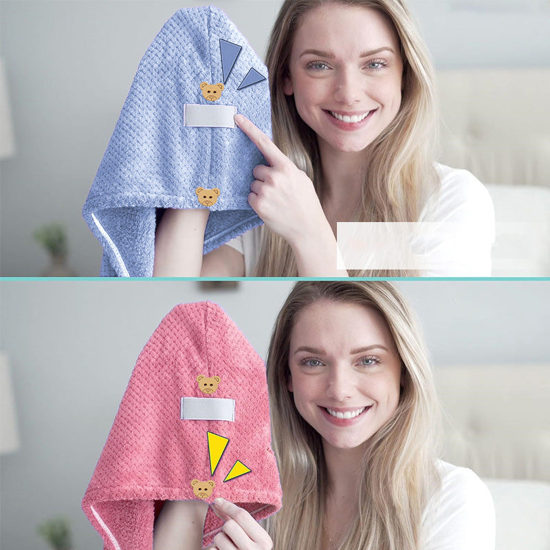 Toalla absorbente antifrizz