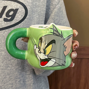 Taza de cerámica Tom y Jerry